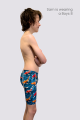 Boy's Chlorine Resistant Swim Jammers - 3 Second Memory