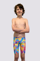 Boy's Chlorine Resistant Swim Jammers - Bubblegum