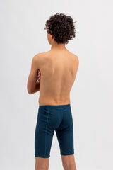 Boys Swim Jammer - Chlorine Resistant Swimwear - Basic Dark Teal