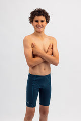 Boys Swim Jammer - Chlorine Resistant Swimwear - Basic Dark Teal