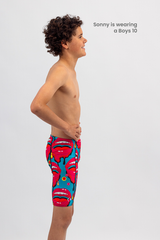 Boys Swim Jammer - Chlorine Resistant Swimwear - Gossip