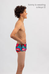Boys Swim Trunk - Chlorine Resistant Swimwear - Gossip