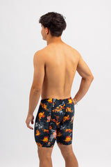 Boys Swim Jammer - Chlorine Resistant Swimwear - On Fire