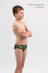Boys Swim Briefs- Chlorine Resistant Swimwear - Hide and Seek