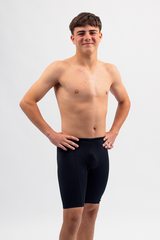 Boys Swim Jammer - Chlorine Resistant Swimwear - Basic Black