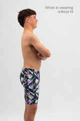 Boys Swim Jammer - Chlorine Resistant Swimwear - Don't Mess with Me