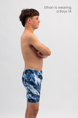 Boys Swim Jammer - Chlorine Resistant Swimwear - Inked