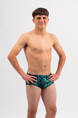 Men's Swim Trunks - Chlorine Resistant Swimwear - Beach Wilderness