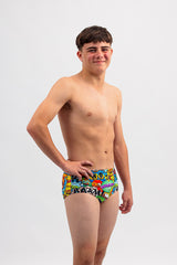 Boys Swim Trunk - Chlorine Resistant Swimwear - Wham Baam Sam