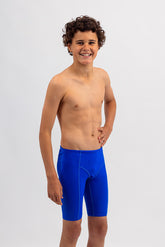 Boys Swim Jammer - Chlorine Resistant Swimwear - Basic Royal Blue