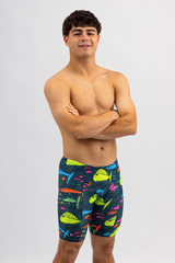 Men's Chlorine Proof Jammers - Cool Fish