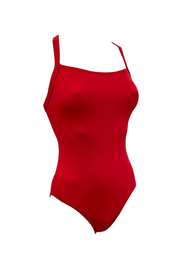 Red Swimsuit, Red Chlorine Proof swimwear