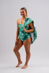 Sand Free Beach Towel - Emerald Tide