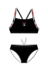 Semaphore SLSC Black Two Piece Swimsuit