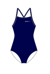 Ascot Swim Club One Piece Swimsuit - Basic Navy