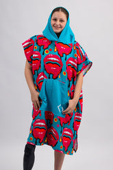 Adult Hooded Towel- Sand Free Beach Towel - Gossip