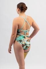 Ladies Chlorine Proof One Piece - Hula