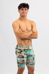 Men's Chlorine Resistant Jammers- Hula