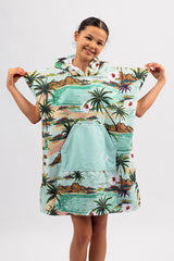 Adult Hooded Swim Towel -Sand Free - Hula