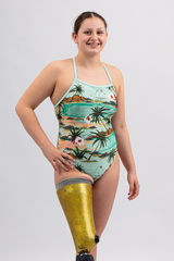 Ladies Chlorine Proof One Piece - Hula