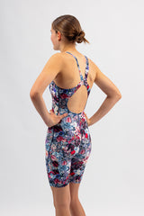 Ladies Chlorine Proof Leg Suit - Secret Garden
