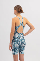 Girls Chlorine Proof Leg Suit - Winter Blast