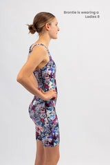 Ladies Chlorine Proof Leg Suit - Secret Garden