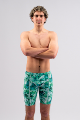 Men's Chlorine Resistant Jammers - Emerald Tide