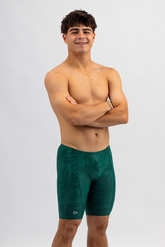 Men's Chlorine Resistant Jammers- Evergreen Jungle