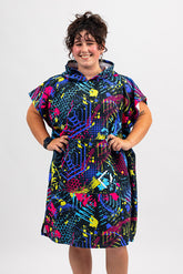 Adults Sand Free Hooded Towel - Move It