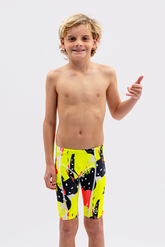 Chlorine Resistant Boys Jammer - Neon Pop