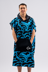 Adult Hooded Towel -Sand Free - Shockwave