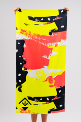 Sand Free Beach Towel - Neon Pop
