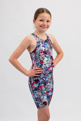 Girls Chlorine Resistant Legsuit - Secret Garden