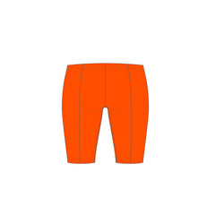 Boys/Men's Swim Jammers- Chlorine Resistant Swimwear- Warilla Barrack Point SLSC - Fluro Orange