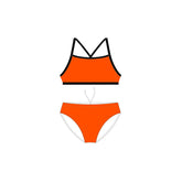 Fluro Orange Chlorine Proof Two Piece - Warilla Barrack Point SLSC