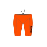 Boys/Men's Swim Jammers- Chlorine Resistant Swimwear- Warilla Barrack Point SLSC - Fluro Orange