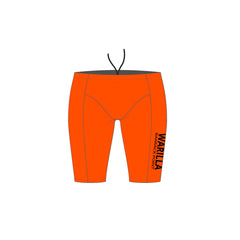 Boys/Men's Swim Jammers- Chlorine Resistant Swimwear- Warilla Barrack Point SLSC - Fluro Orange