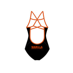 Black Chlorine Proof One Piece - Warilla Barrack Point SLSC