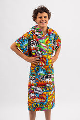 Adult Hooded Towel- Sand Free Beach Change Towel - Wham Baam Sam