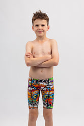 Chlorine Resistant Boys Jammer - Wham Baam Sam