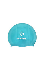 Silicone Swim Cap - Aqua