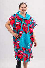 Kids Sand Free Hooded Swim Towel - Gossip