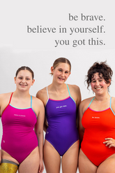 Ladies Chlorine Resistant Swimsuit - Mash up Inspire