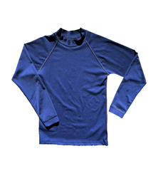 Adults Long Sleeve Chlorine Proof Rashie - Navy