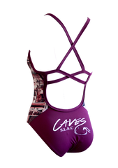 Caves Beach SLSC Girls One Piece - Fashion Fish Swimwear