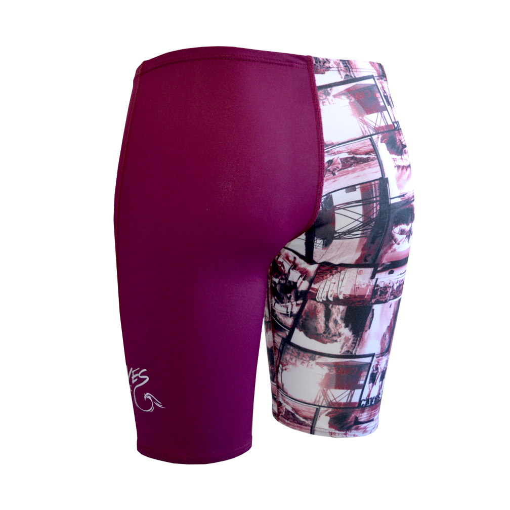 Caves Beach SLSC Girls Surf Knicks - Fashion Fish Swimwear