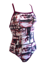 Caves Beach SLSC Ladies One Piece - Fashion Fish Swimwear