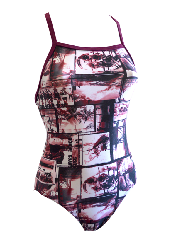 Caves Beach SLSC Girls One Piece - Fashion Fish Swimwear