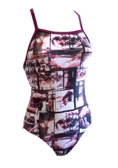 Caves Beach SLSC Girls One Piece - Fashion Fish Swimwear